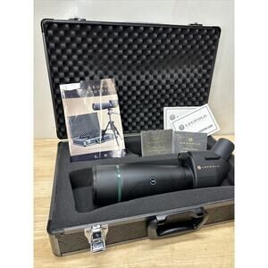 Leupold Sequoia Spotting Scope 20-60x80mm Green ring With Case Read